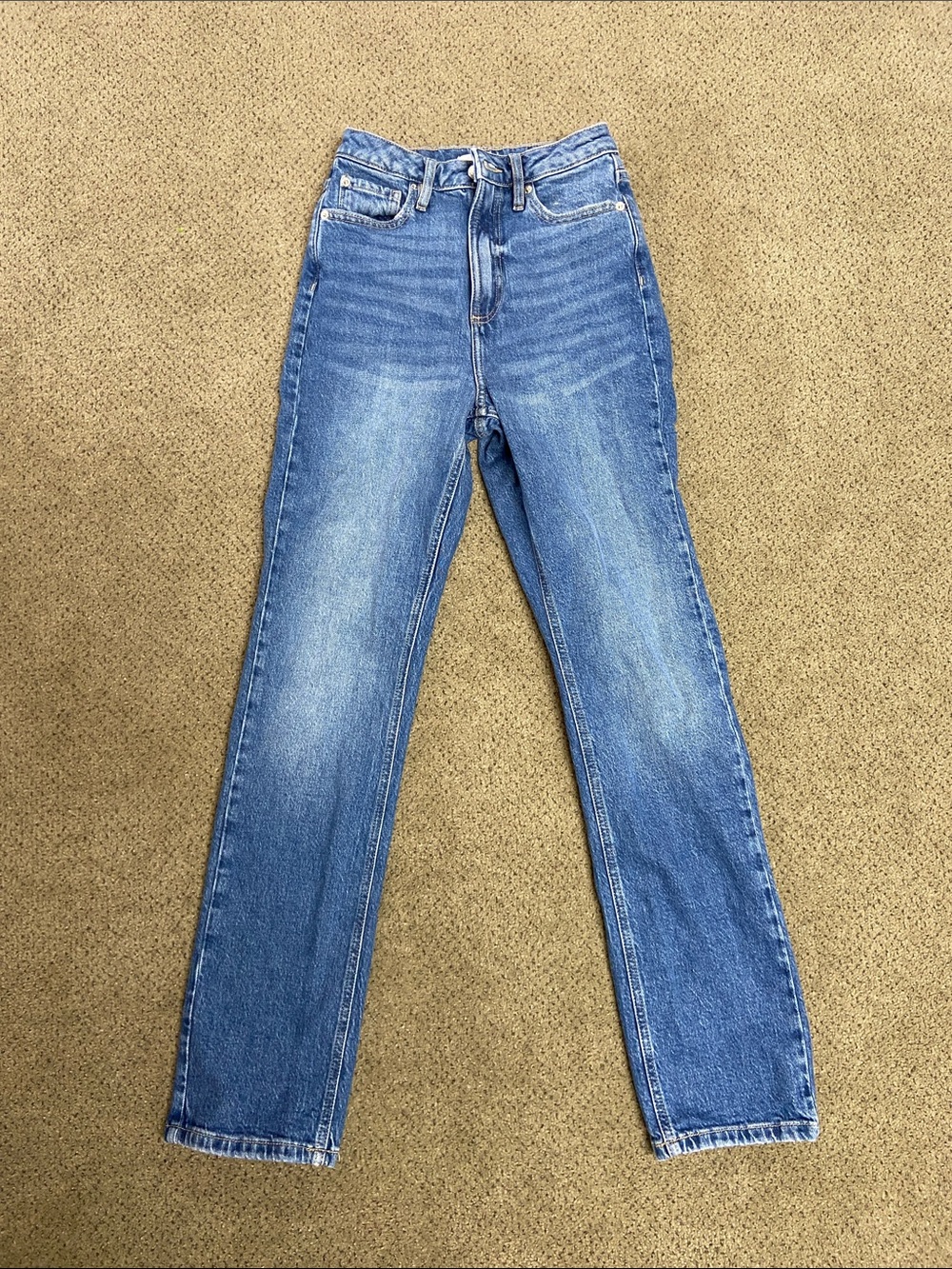 Forever 21 High-Rise Straight Leg Women’s Jeans